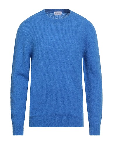 SCAGLIONE Pullover Blu chiaro 57% Lana Merino, 28% Cashmere riciclato, 15% Poliammide
