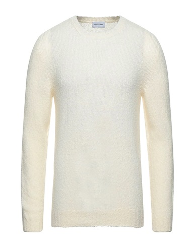 SCAGLIONE Sweater White 57% Merino Wool, 28% Recycled cashmere, 15% Polyamide
