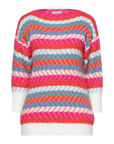 CROCHÈ Pullover Fucsia 45% Poliammide, 35% Acrilico, 20% Lana