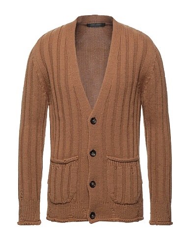 MESSAGERIE Cardigan Camel 40% Acrylic, 20% Alpaca wool, 20% Wool, 20% Merino Wool