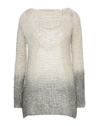 TOTALLY H. Sweater Beige 61% Cotton, 39% Linen