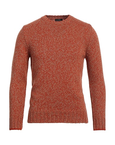 BARBA Napoli Pullover Ruggine 100% Lana Vergine