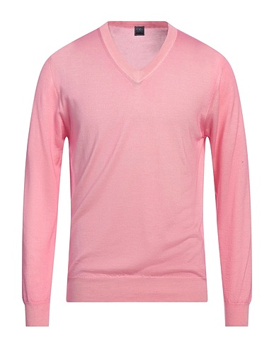 FEDELI Cashmere jumper Pink 70% Cashmere, 30% Silk
