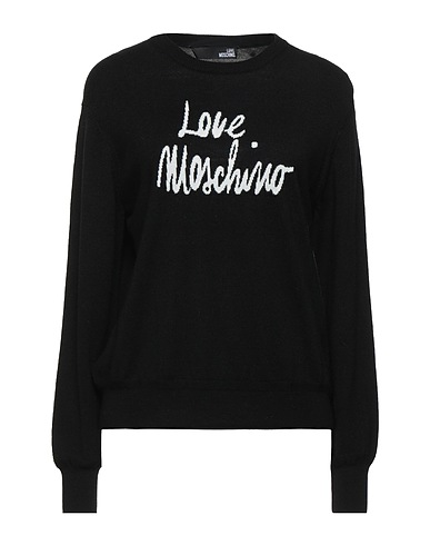 LOVE MOSCHINO Jumper Black 50% Acrylic, 50% Wool
