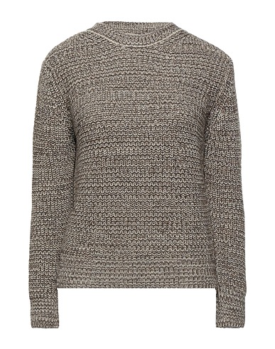 CROCHÈ Pullover Khaki 40% Acrilico, 30% Lana di alpaca, 30% Lana