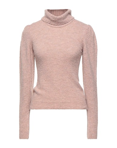GABARDINE Turtleneck Pink 37% Wool, 30% Acrylic, 22% Alpaca wool, 11% Viscose