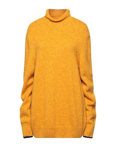 MQJ Polo neck Marigold 42% Acrylic, 30% Polyamide, 21% Wool, 5% Alpaca wool, 2% Other Fibres