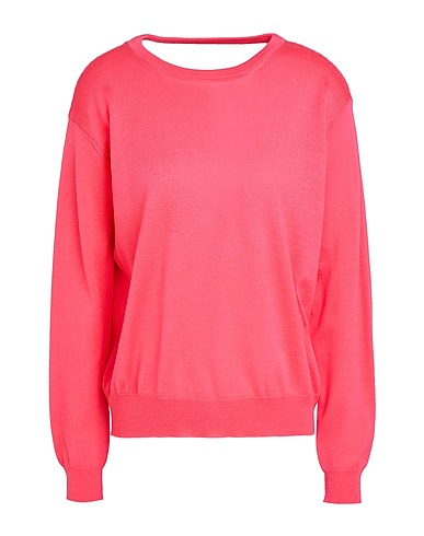 ROBERTO COLLINA Jumper Fuchsia 100% Merino Wool