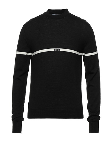 MSGM Jumper Black 50% Wool, 50% Acrylic