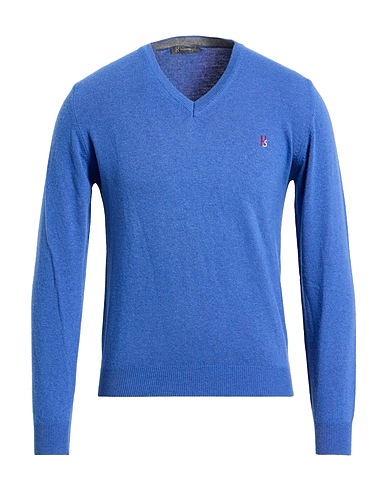 HARMONT & BLAINE Sweater SPORT Light blue 35% Polyamide, 30% Viscose, 25% Wool, 10% Cashmere