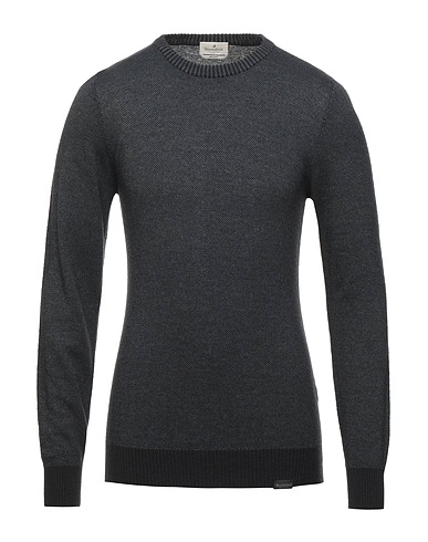 BROOKSFIELD Jumper Charcoal 53% Wool, 34% Cotton, 13% Polyamide