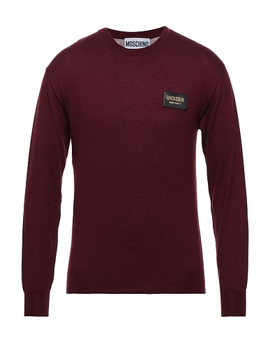 MOSCHINO Pullover Bordeaux 85% Cotone, 15% Cachemire