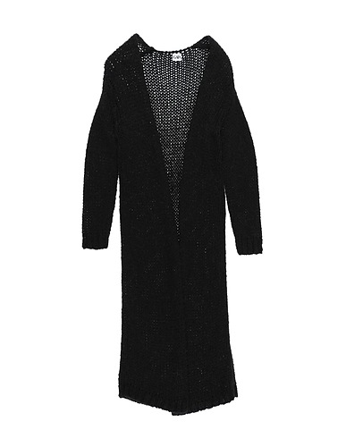 GAIALUNA Cardigan Black 48% Acrylic, 30% Nylon, 16% Wool, 6% Llama wool