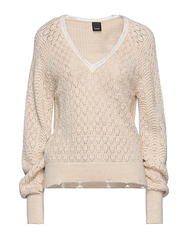 PINKO Sweater Beige 61% Acrylic, 20% Wool, 18% Viscose, 1% Polyamide