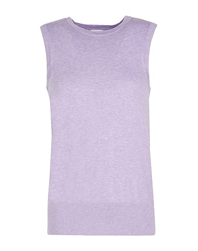 8 by YOOX Jumper Lilac 70% Organic cotton, 20% Polyamide, 10% Silk