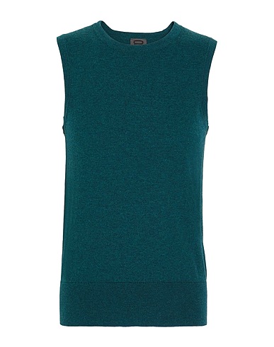 8 by YOOX Jumper Deep teal 70% Organic cotton, 20% Polyamide, 10% Silk