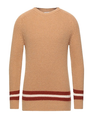 GREY DANIELE ALESSANDRINI Sweater Camel 80% Wool, 20% Polyamide