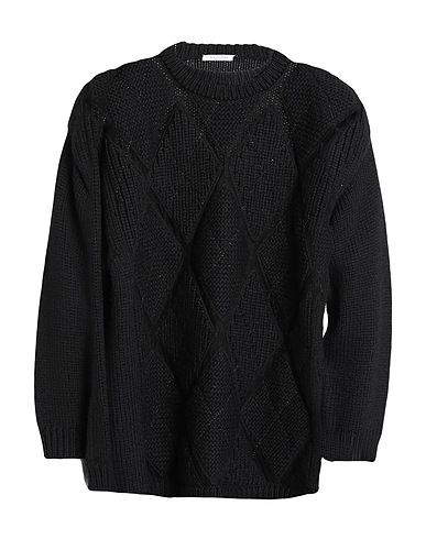 VALENTINO GARAVANI Sweater Black 100% Virgin Wool, Viscose, Metallic fiber