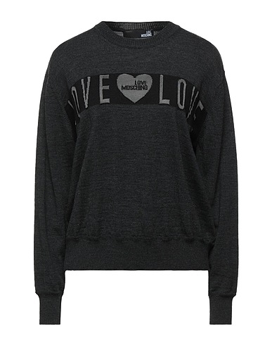 LOVE MOSCHINO Jumper Grey 50% Acrylic, 50% Wool