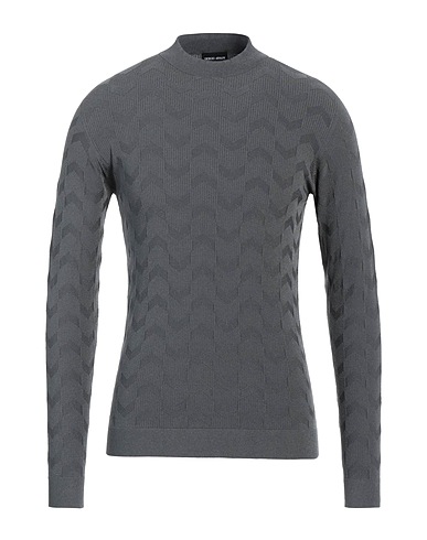 GIORGIO ARMANI Turtleneck Grey 83% Viscose, 17% Polyester