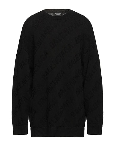 BALENCIAGA Jumper Black 100% Cotton