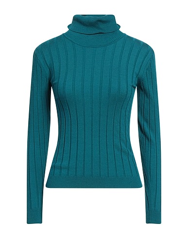 GABARDINE Dolcevita Verde petrolio 52% Viscosa, 26% Poliestere, 22% Poliammide