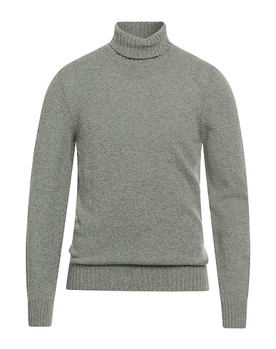 GRAN SASSO Turtleneck Sage green 100% Virgin Wool