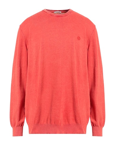TIMBERLAND Jumper Orange 100% Cotton