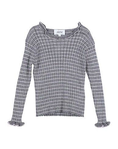 ALETTA Sweater Grey 52% Viscose, 48% Polyamide