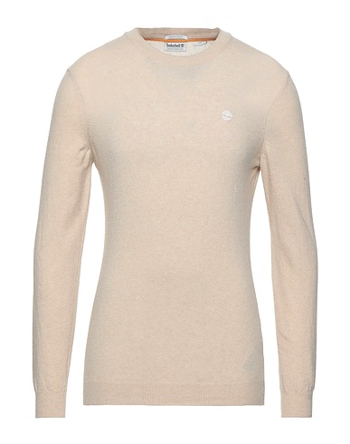 TIMBERLAND Jumper Beige 80% Merino Wool, 20% Nylon