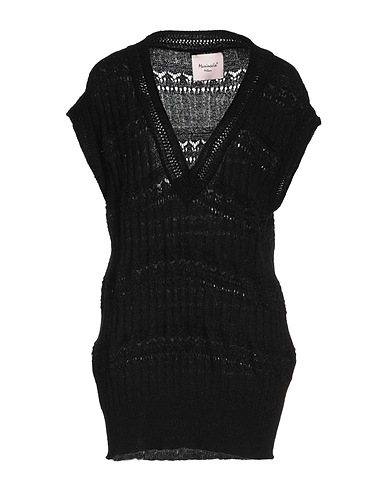 MARIUCCIA Jumper Black 47% Acrylic, 27% Mohair wool, 26% Polyamide