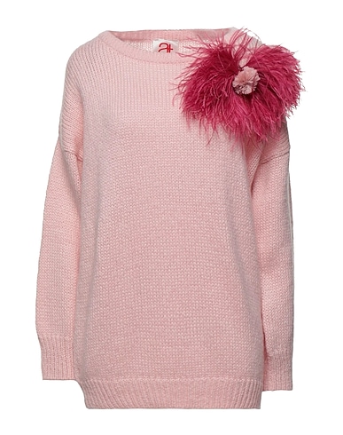 AT-INSIGHT by ANDREA TURCHI Jumper Pink 47% Acrylic, 27% Mohair wool, 26% Nylon