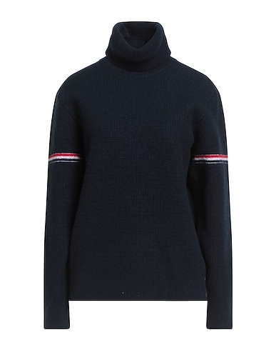 THOM BROWNE Polo neck 85% Lambswool, 15% Cashmere, Merino Wool