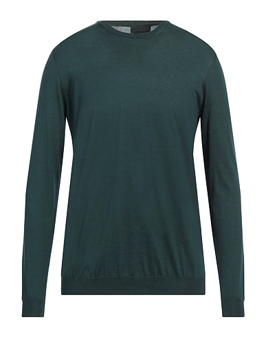 GIORGIO ARMANI Sweater Dark green 55% Silk, 45% Cotton