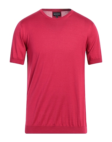 GIORGIO ARMANI Jumper Garnet 58% Silk, 42% Cotton