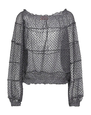 MISSONI Sweater Dark purple 73% Viscose, 14% Polyester, 13% Polyamide