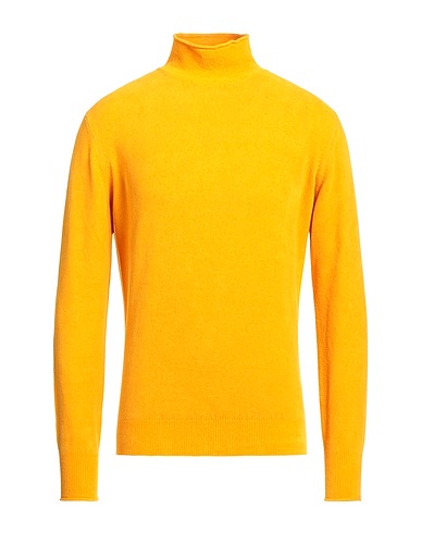 KANGRA Polo neck Marigold 44% Merino Wool, 26% Cotton, 26% Modal, 4% Elastane