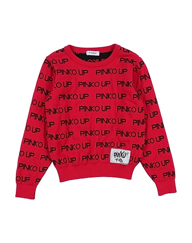 PINKO UP Jumper Red 52% Viscose, 26% Polyester, 22% Polyamide