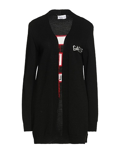 GAëLLE Paris Cardigan Black 75% Polyacrylic, 25% Wool