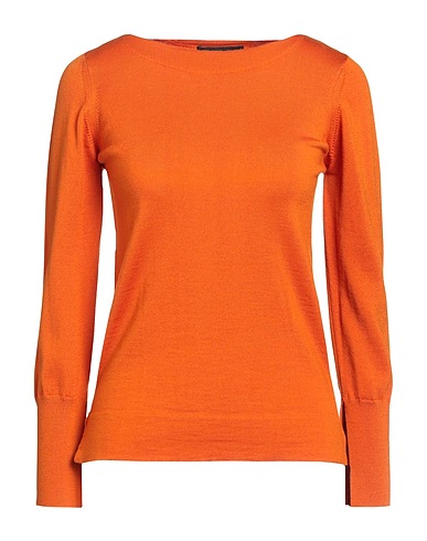 ALPHA STUDIO Pullover Arancione 100% Lana Merino
