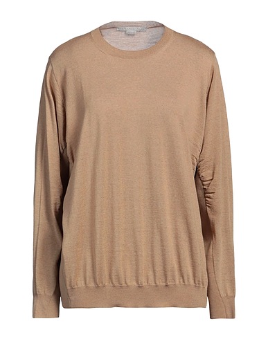 STELLA McCARTNEY Jumper Camel 100% Virgin Wool