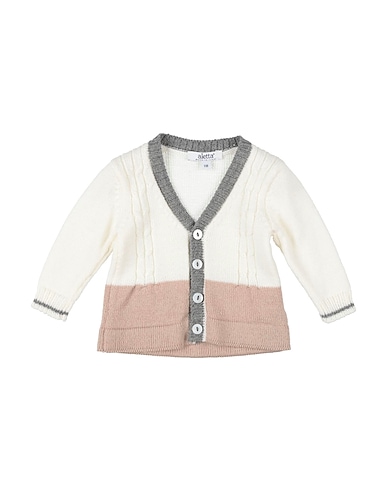 ALETTA Cardigan Ivory 50% Wool, 50% Acrylic