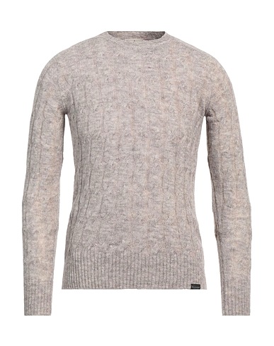 BROOKSFIELD Pullover Grigio chiaro 35% Acrilico, 30% Poliammide, 21% Lana, 14% Lana di alpaca