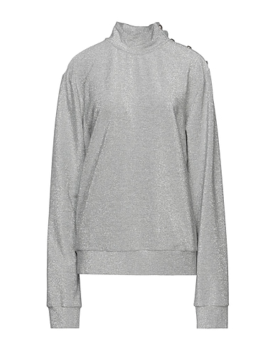 COR SINE LABE DOLI Polo neck Silver 58% Polyester, 27% Viscose, 10% Polyamide, 5% Elastane