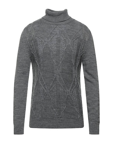 HAVANA & CO. Cuello alto Gris 75% Acrílico, 10% Viscosa, 10% Lana, 5% Lana de alpaca