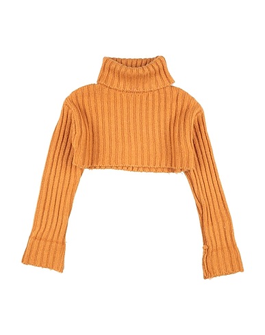 L:Ú L:Ú by MISS GRANT Polo neck Camel 100% Acrylic