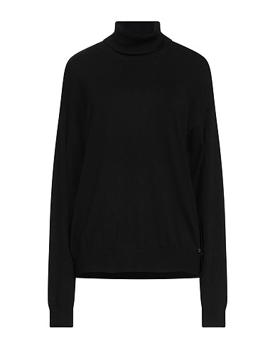 KOCCA Polo neck Black 80% Viscose, 18% Polyamide, 2% Elastane