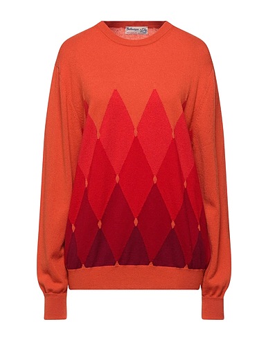 BALLANTYNE Cashmere blend Orange 100% Cashmere