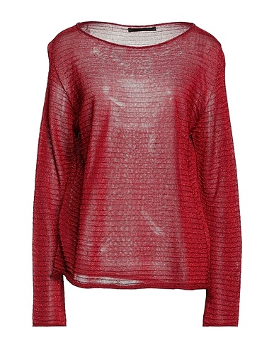 MASSIMO REBECCHI Jumper Red 70% Viscose, 15% Polyamide, 15% Lurex®