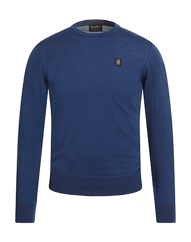 REFRIGIWEAR Πουλόβερ Έντονο μπλε 100% Μαλλί